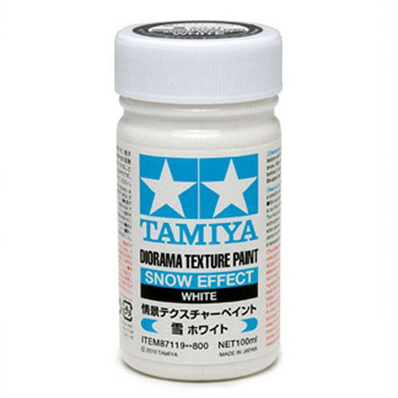 TAMIYA TEXTURE PAINT-SNOW WH