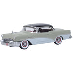 OXFORD 1/87 BUICK CENTURY 1955 CARLSBAD - BLACK/WINDSOR GREY/DOVER WHITE