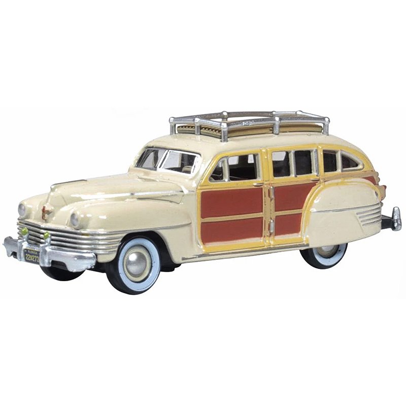 OXFORD 1/87 CHRYSLER TC WOODY WAGON 1942 - CATALINA TAN