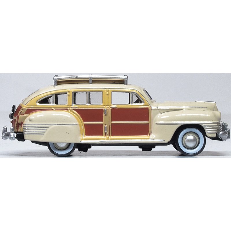 OXFORD 1/87 CHRYSLER TC WOODY WAGON 1942 - CATALINA TAN