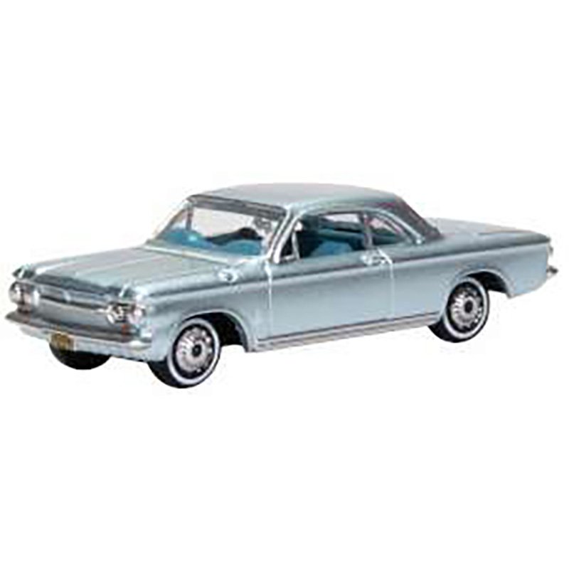 OXFORD 1/87 CHEVROLET CORVAIR COUPE 1963 - SATIN SILVER