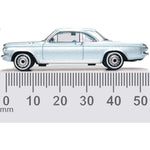 OXFORD 1/87 CHEVROLET CORVAIR COUPE 1963 - SATIN SILVER