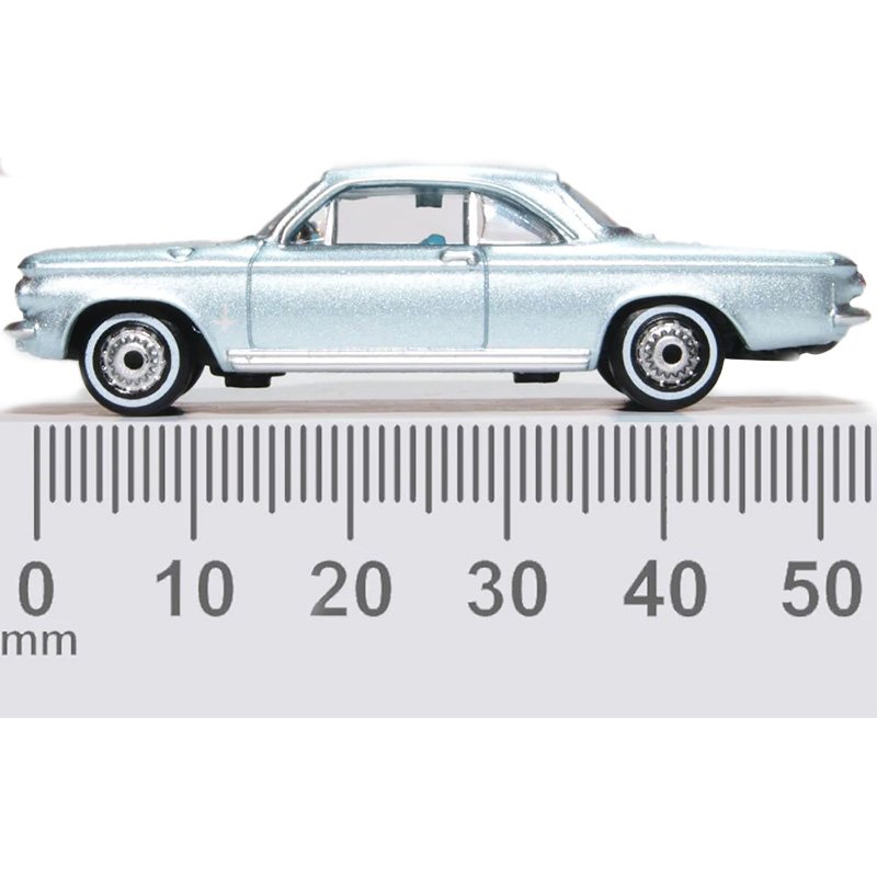 OXFORD 1/87 CHEVROLET CORVAIR COUPE 1963 - SATIN SILVER