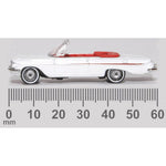 OXFORD 1/87 CHEVROLET IMPALA 1961  - WHITE /ROMAN RED