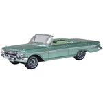 OXFORD 1/87 CHEVROLET IMPALA CONVERTIBLE 1961 - ARBOR GREEN