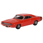 OXFORD 1/87 DODGE CHARGER 1968 - BRIGHT RED