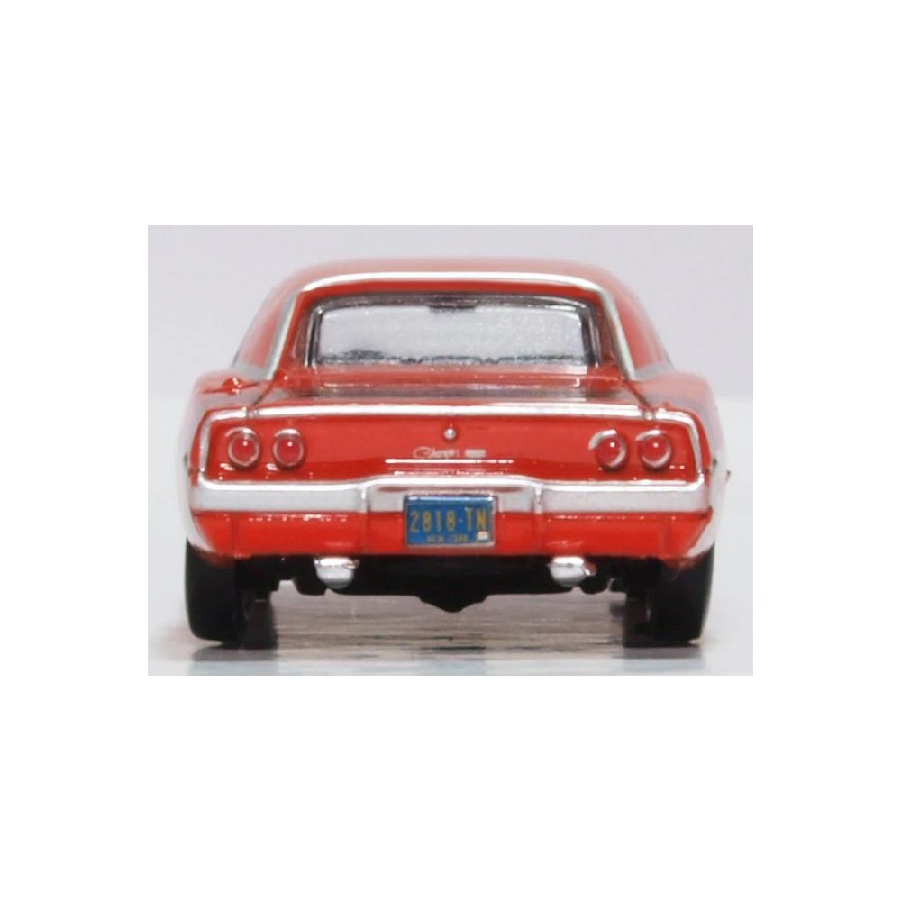 OXFORD 1/87 DODGE CHARGER 1968 - BRIGHT RED