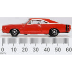 OXFORD 1/87 DODGE CHARGER 1968 - BRIGHT RED