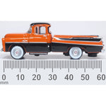 OXFORD 1/87 DODGE D100 PICK UP 1957 - OMAHA ORANGE/JEWEL BLACK
