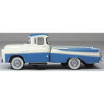 OXFORD 1/87 DODGE D100 SWEPTSIDE PICK UP 1957 - ICE BLUE/GLACIER WHITE