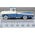 OXFORD 1/87 DODGE D100 SWEPTSIDE PICK UP 1957 - ICE BLUE/GLACIER WHITE