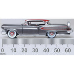OXFORD 1/87 EDSEL CITATION 1958 - SILVER GRAY/EMBER RED