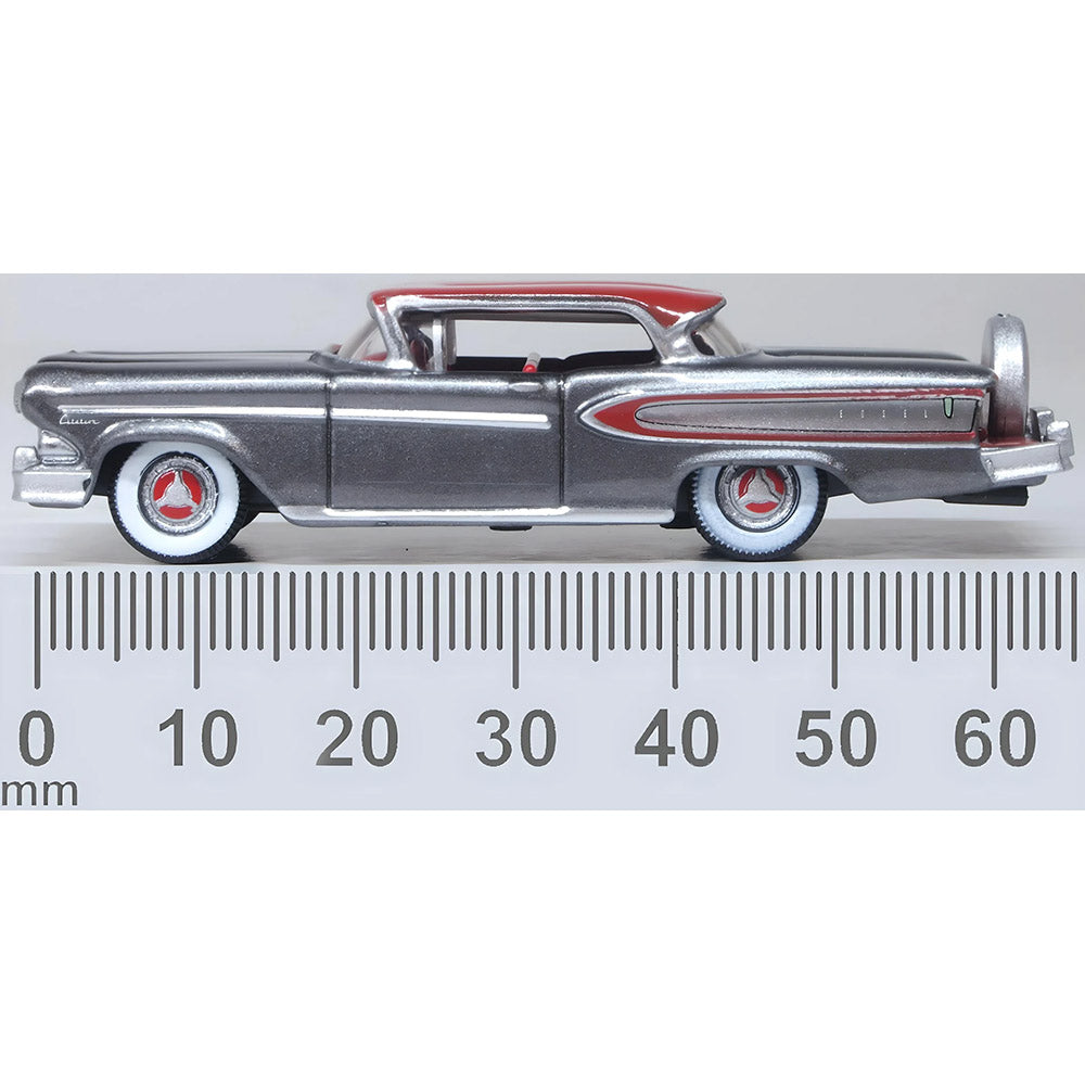 OXFORD 1/87 EDSEL CITATION 1958 - SILVER GRAY/EMBER RED