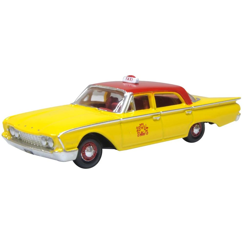 OXFORD 1/87 FORD FAIRLANE SEDAN 1960 - NYC TAXI