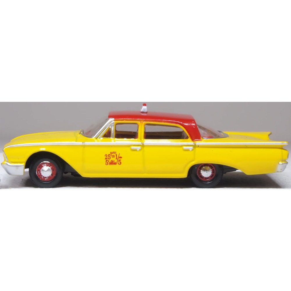 OXFORD 1/87 FORD FAIRLANE SEDAN 1960 - NYC TAXI