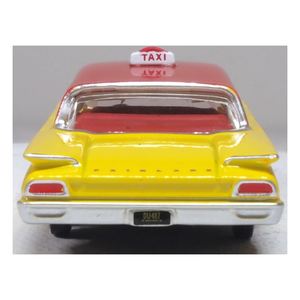 OXFORD 1/87 FORD FAIRLANE SEDAN 1960 - NYC TAXI