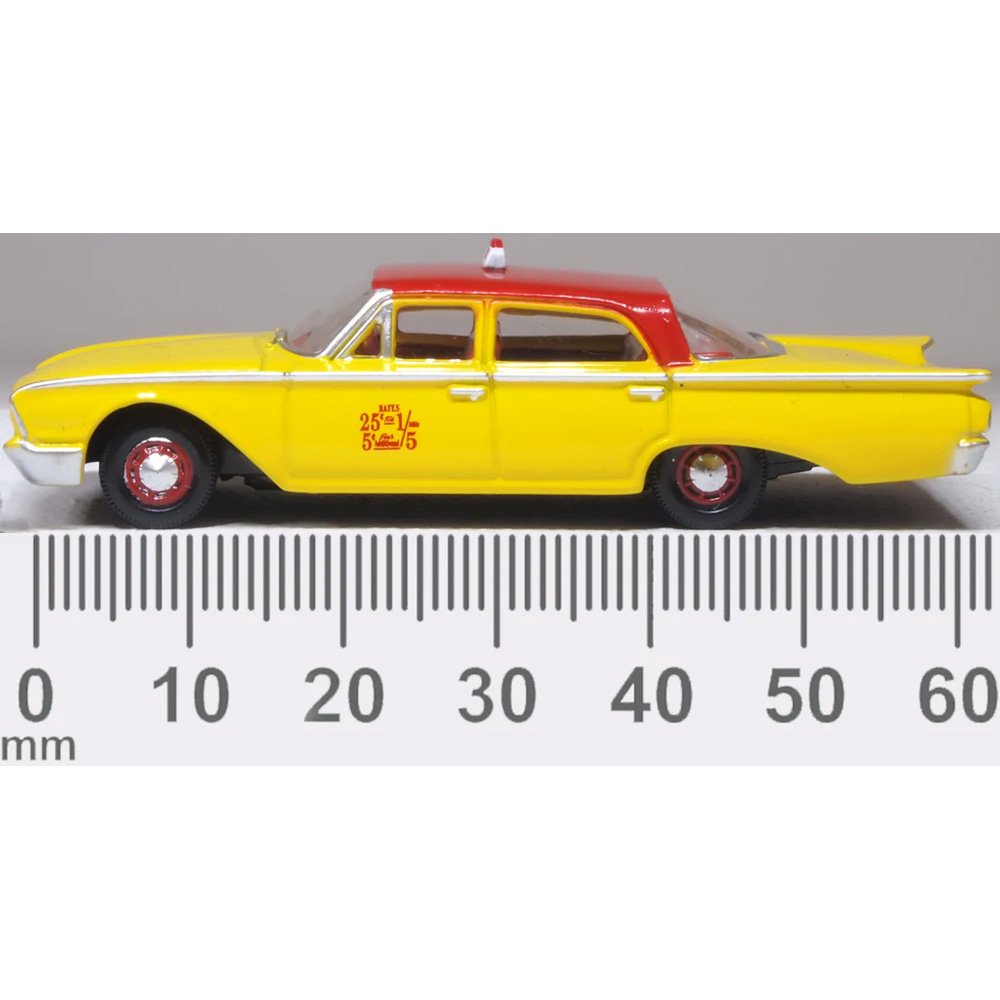 OXFORD 1/87 FORD FAIRLANE SEDAN 1960 - NYC TAXI