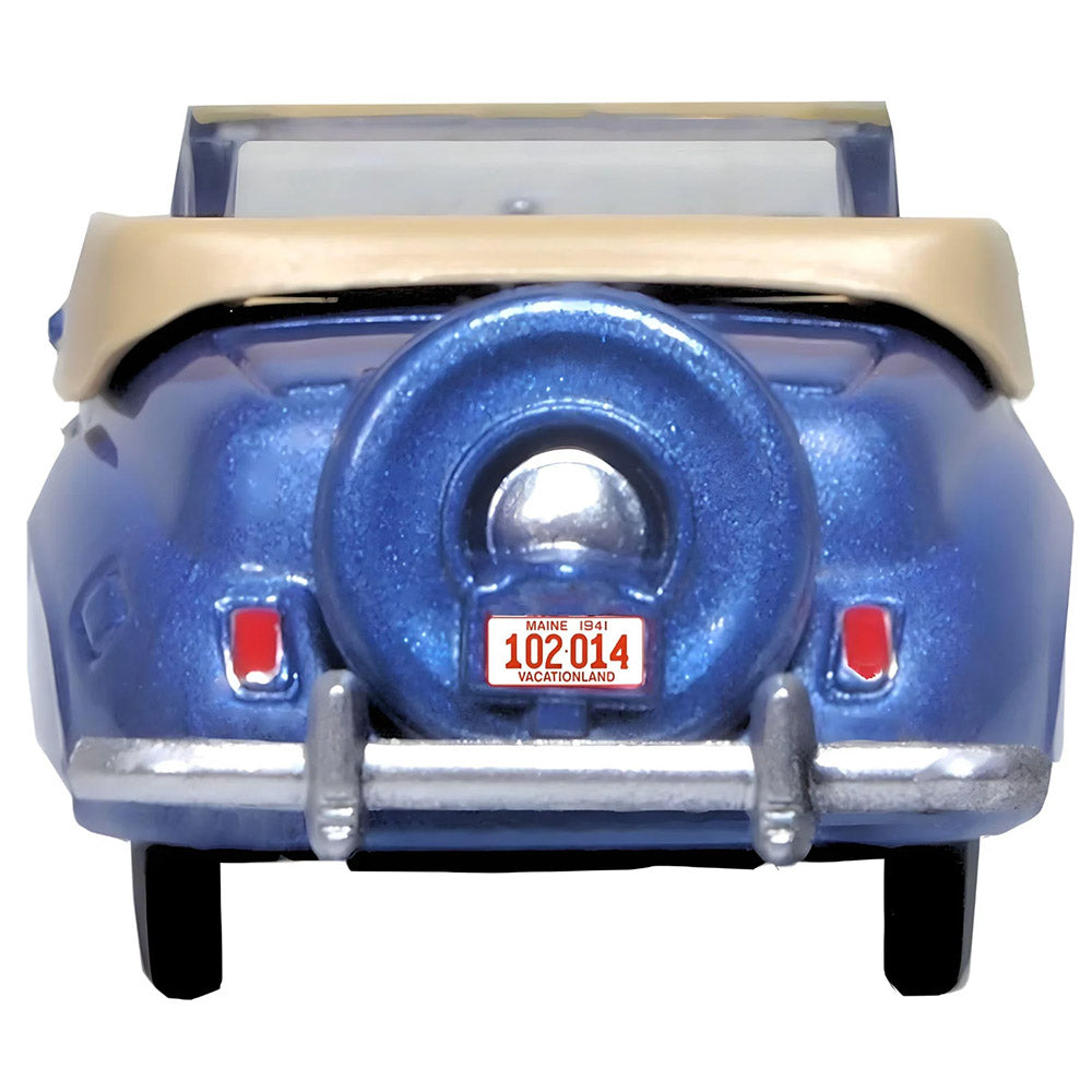 OXFORD 1/87 LINCOLN CONTINENTAL 1941 - DARIAN BLUE/TAN