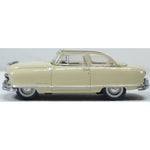 OXFORD 1/87 NASH RAMBLER CUSTOM LANDAU CONVERTIBLE OPEN 1950 - CHAMPAGNE IVORY
