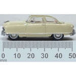 OXFORD 1/87 NASH RAMBLER CUSTOM LANDAU CONVERTIBLE OPEN 1950 - CHAMPAGNE IVORY