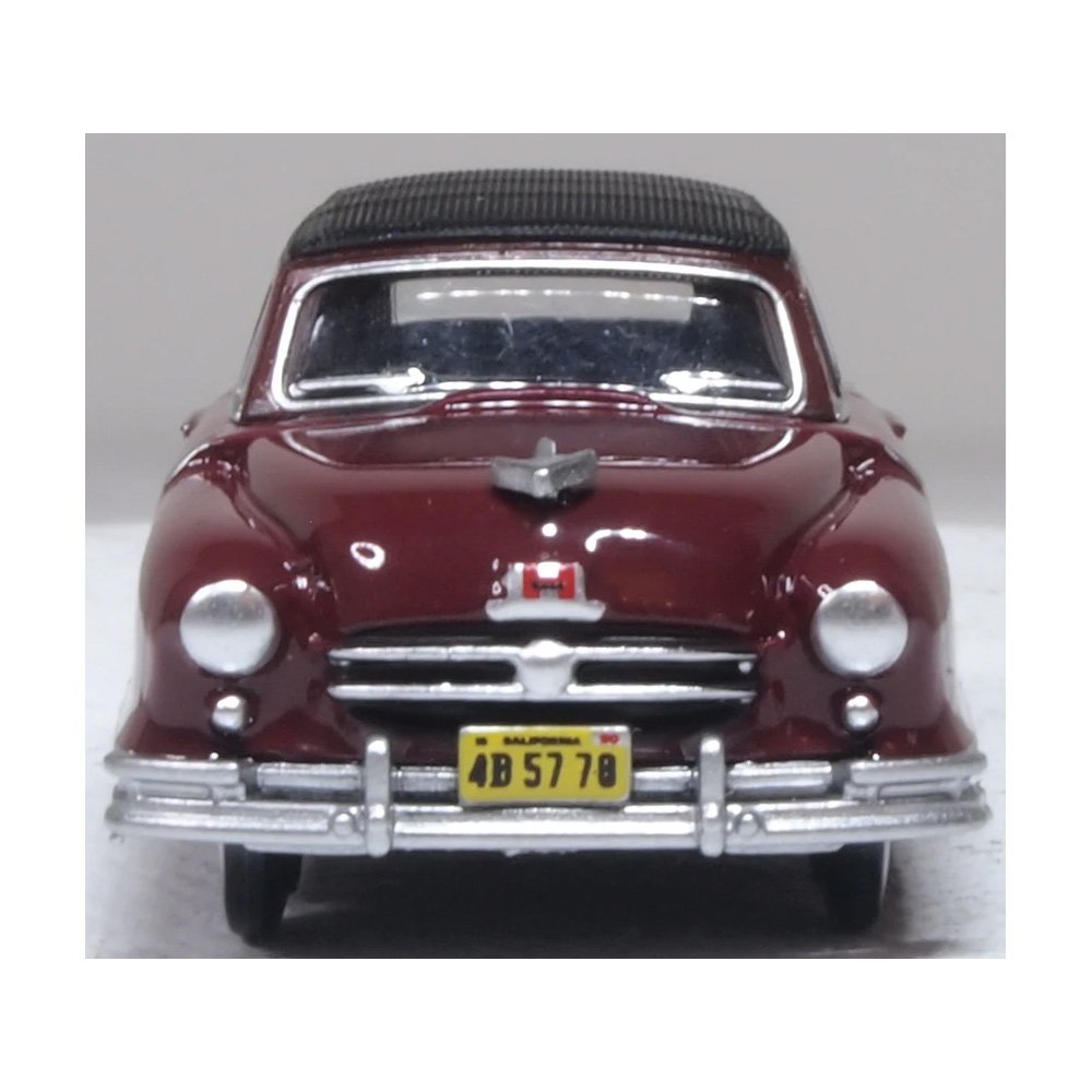 OXFORD 1/87 NASH RAMBLER CUSTOM LANDAU CONVERTIBLE CLOSED 1950 - SUNSET MAROON