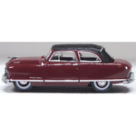 OXFORD 1/87 NASH RAMBLER CUSTOM LANDAU CONVERTIBLE CLOSED 1950 - SUNSET MAROON