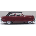 OXFORD 1/87 NASH RAMBLER CUSTOM LANDAU CONVERTIBLE CLOSED 1950 - SUNSET MAROON