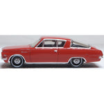 OXFORD 1/87 PLYMOUTH BARRACUDA 1965 - MEDIUM RED