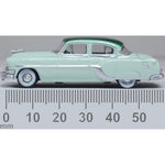 OXFORD 1/87 PONTIAC CHIEFTAIN 4 DOOR 1954 -  SHANNON GREEN/BROOKMERE GREEN