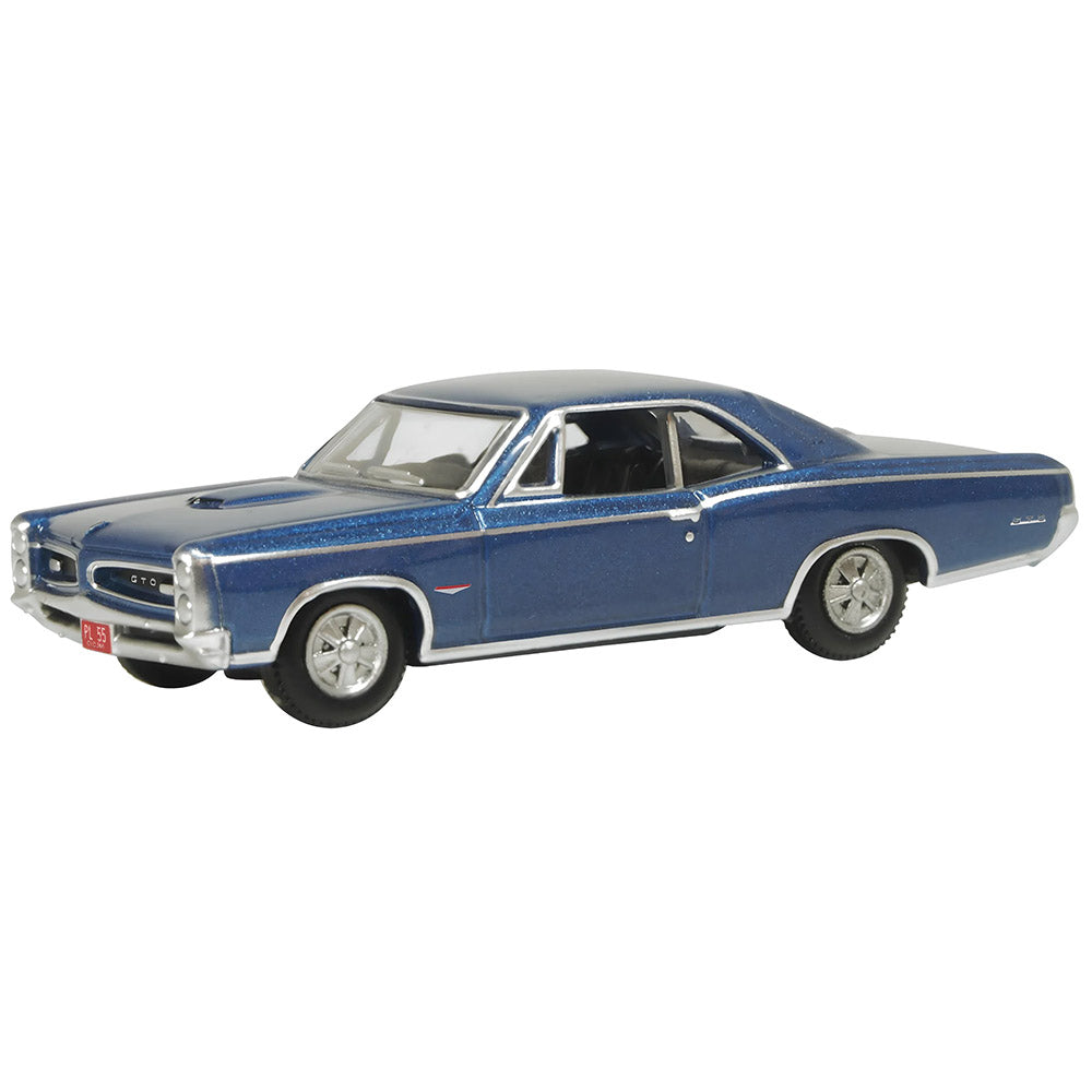 OXFORD 1/87 PONTIAC GTO 1966 - FONTAINE BLUE