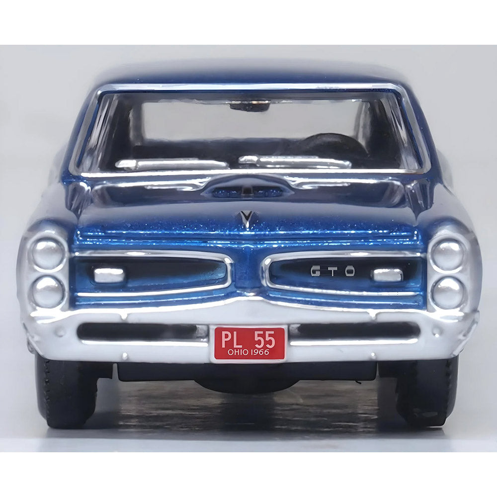 OXFORD 1/87 PONTIAC GTO 1966 - FONTAINE BLUE
