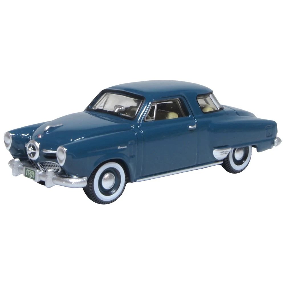 OXFORD 1/87 STUDEBAKER CHAMPION STARLIGHT COUPE 1950 - AQUA GREEN