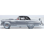 OXFORD 1/87 FORD THUNDERBIRD 1956 - GRAY METALLIC/RAVEN BLACK