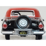 OXFORD 1/87 FORD THUNDERBIRD 1956 - RAVEN BLACK/FIESTA RED