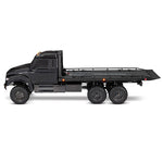 TRAXXAS FLATBED TRUCK WITH WINCH - BLK