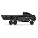 TRAXXAS FLATBED TRUCK WITH WINCH - BLK