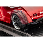 TRAXXAS FLATBED TRUCK WITH WINCH - BLK