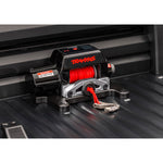 TRAXXAS FLATBED TRUCK WITH WINCH - BLK