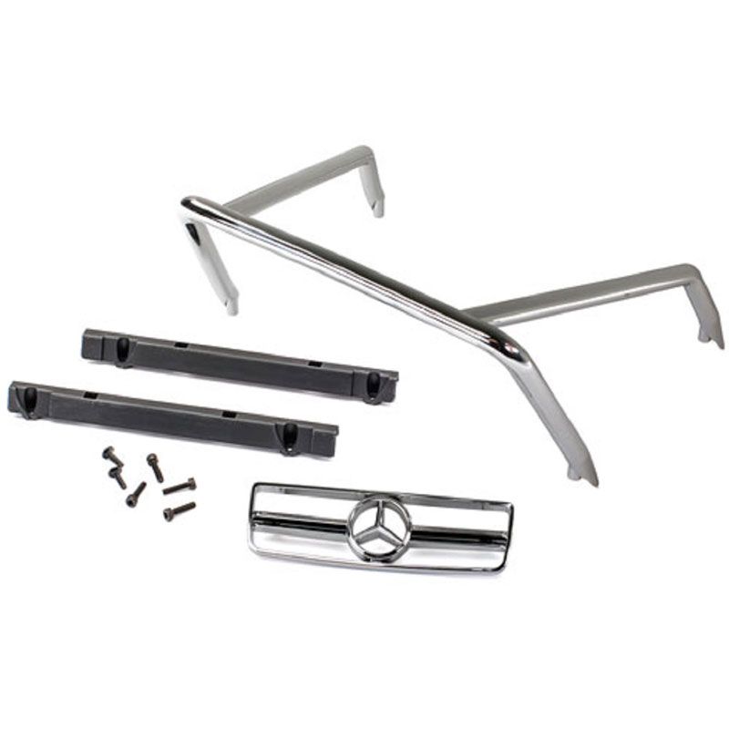 TRAXXAS GRILLE MERCEDES-BENZ G 63/ ROLL BAR/ MOUNTS L& R (FITS 8825 BODY)