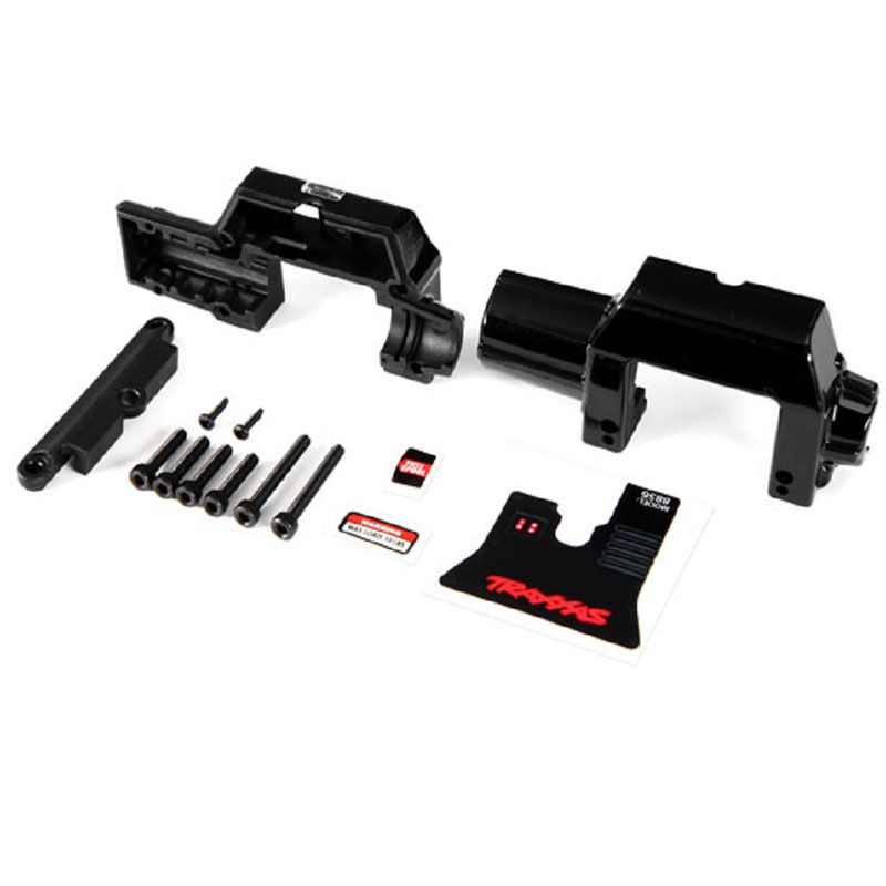 TRAXXAS HOUSINGS FRONT AND REAR WINCH/ DECAL