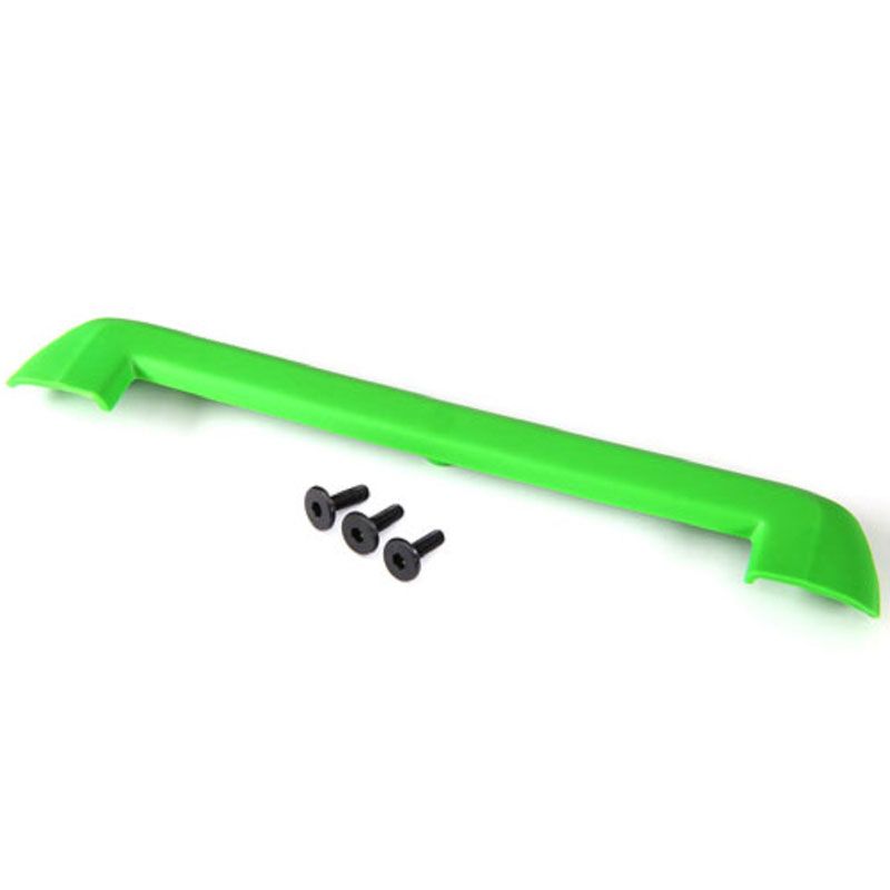 TRAXXAS TAILGATE PROTECTOR GREEN/ 3X15MM FLAT-HEAD SCREW (4)