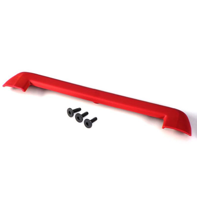 TRAXXAS TAILGATE PROTECTOR RED/ 3X15MM FLAT-HEAD SCREW (4)