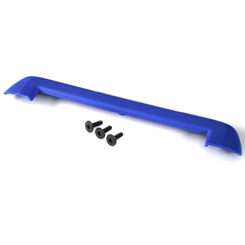 TRAXXAS TAILGATE PROTECTOR BLUE/ 3X15MM FLAT-HEAD SCREW (4)