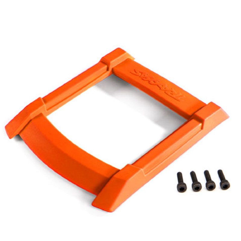 TRAXXAS SKID PLATE ROOF (BODY) ORANGE/ 3X12MM CS (4)