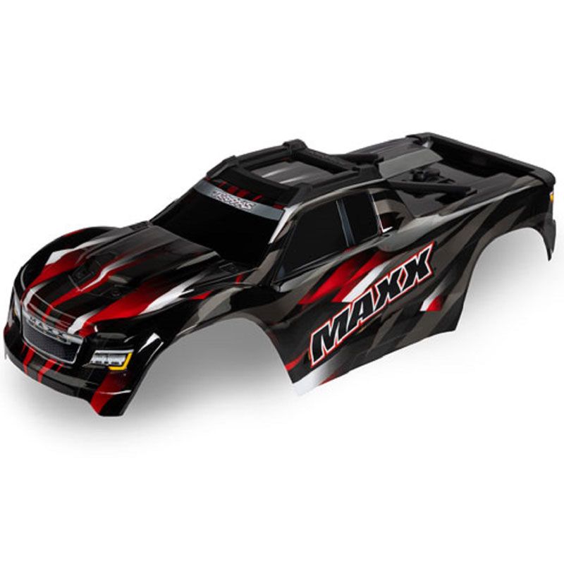 TRAXXAS BODY MAXX RED (FITS MAXX EXTENDED CHASSIS)