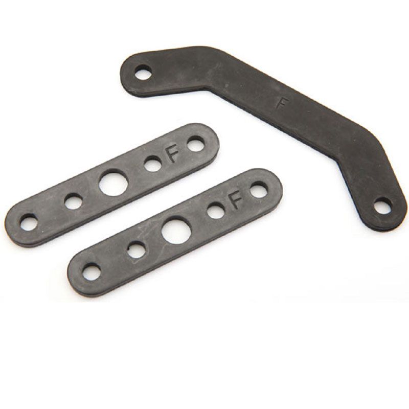 TRAXXAS BULKHEAD TIE BAR FRONT UPPER (1)/ LOWER (2) (STEEL)
