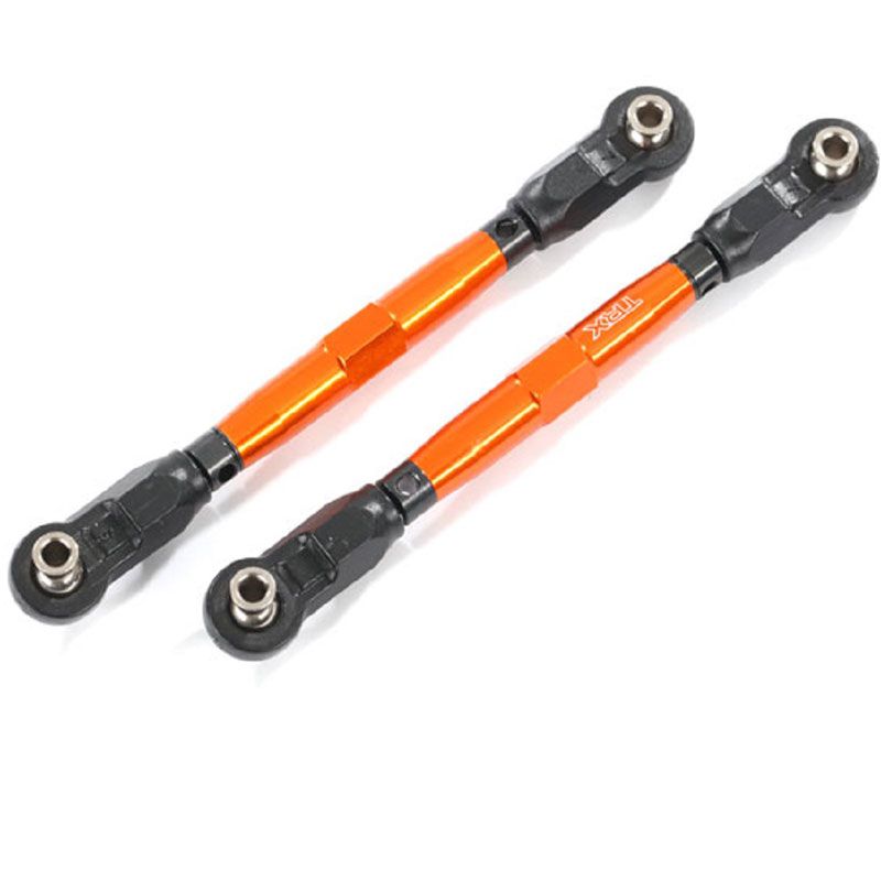 TRAXXAS TOE LINKS FRONT (TUBES ORNG7075-T6 ALUM) (88MM) (2)