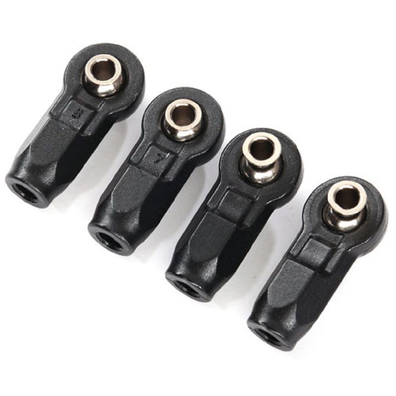 TRAXXAS ROD ENDS (4) (ASSMB STEEL PIVOT BALLS)