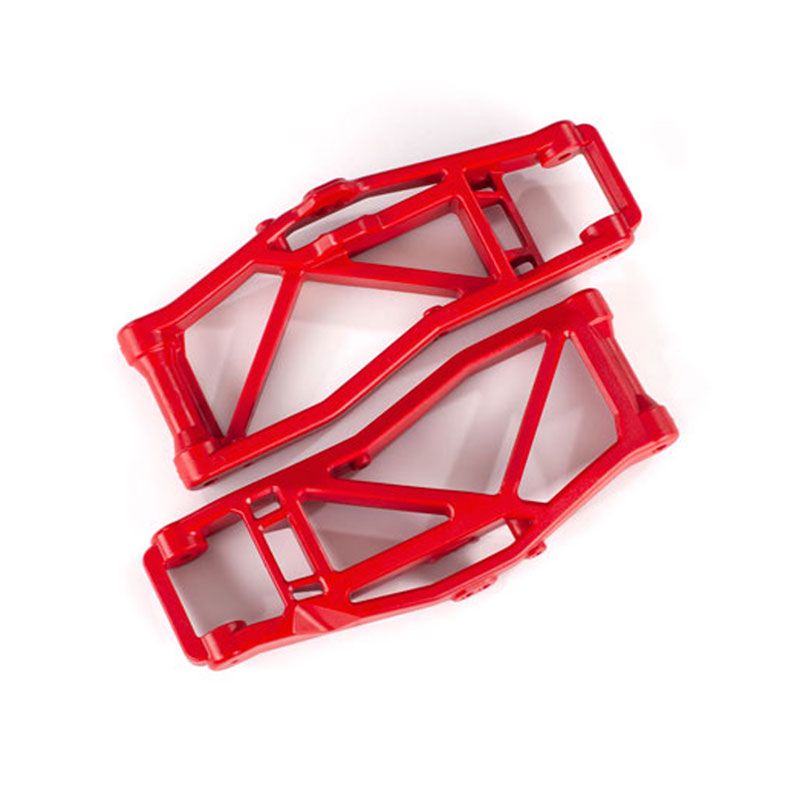 TRAXXAS SUSPENSION ARMS LOWER BLACK (L& R F OR R) (2) (USE WITH #8995 WIDEMAXX SUSPENSION KIT)