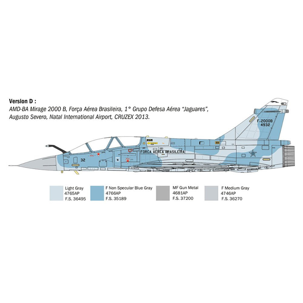 ITALERI 1/72 MIRAGE 2000 D